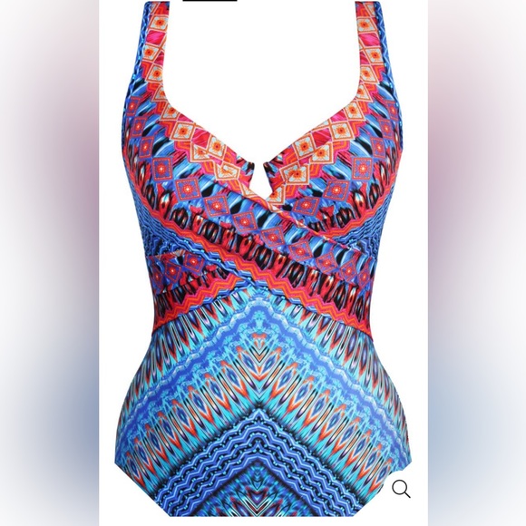 MIRACLESUIT Criss Cross Escape One Piece Swimsuit - Picture 3 of 7